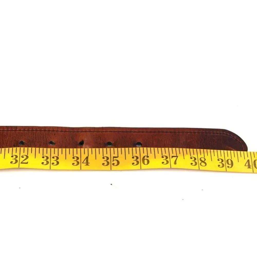 The Original Arizona BROWN REAL LEATHER 1 3/8